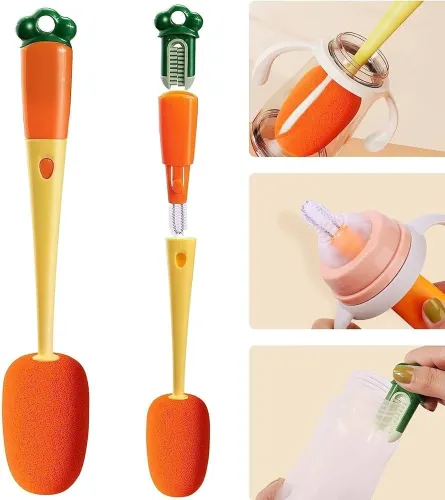 3 in 1 Multifunctional Cleaning Cup Brush (1 pc)